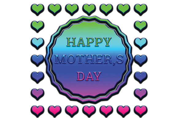 Elevating Visual Communication with Mother Day PNG Design Graphic 3d Text