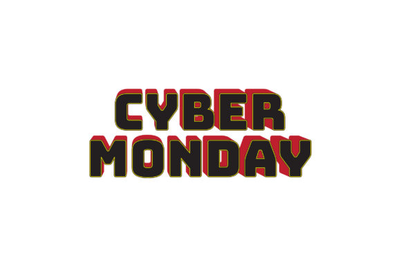 Unlocking Visual Impact with the CYBER MONDAY 3D Text Effect Design Vecto